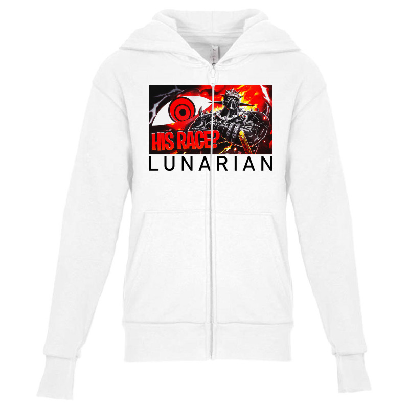 Lunarian One Youth Zipper Hoodie | Artistshot