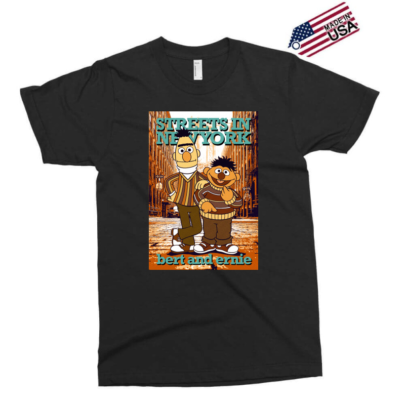 Bert And Ernie Streets In New York Exclusive T-shirt | Artistshot