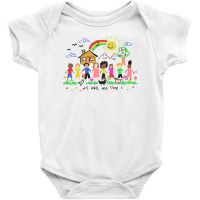 We Are All One Baby Bodysuit | Artistshot