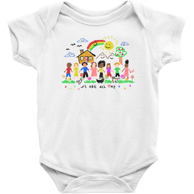 We Are All One Baby Bodysuit by Quilimo | Artistshot