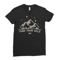 Overland 4x4 Off Road T Shirt. Overlanding Camp Explorer T Shirt Ladies Fitted T-shirt | Artistshot