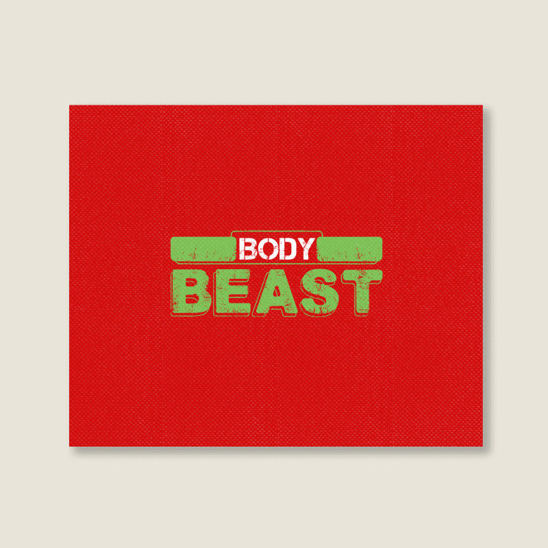 Body Beast Landscape Canvas Print | Artistshot