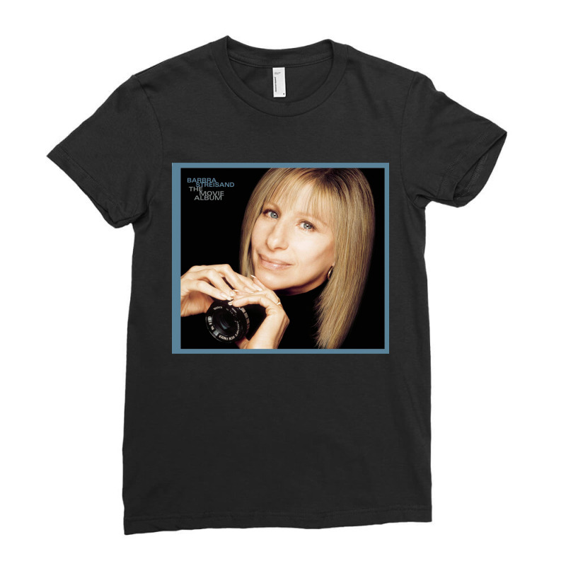 The Movie Album   Barbra Streisand Ladies Fitted T-Shirt by oreona75 | Artistshot