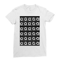 White Flower Series Ladies Fitted T-shirt | Artistshot