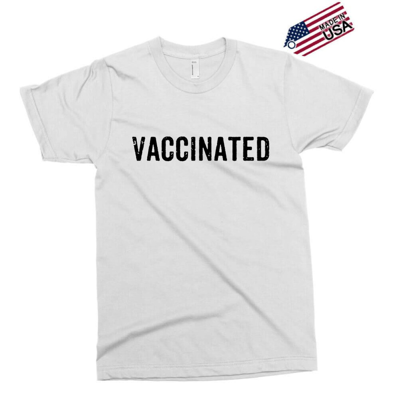 Vaccinated Pro Vaccine Exclusive T-shirt by Firework Tess | Artistshot