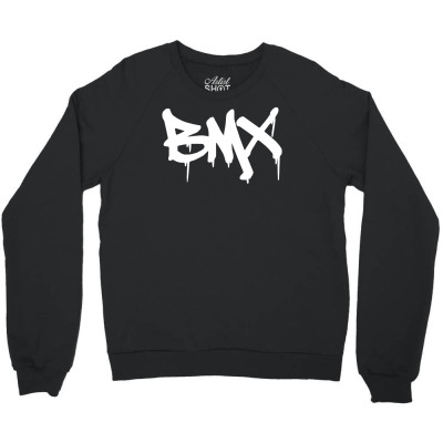 Bmx Graffiti Crewneck Sweatshirt Designed By Ysuryantini21
