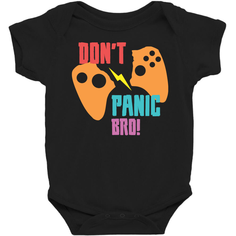 Don't Panic Bro Baby Bodysuit by cagurdenny | Artistshot