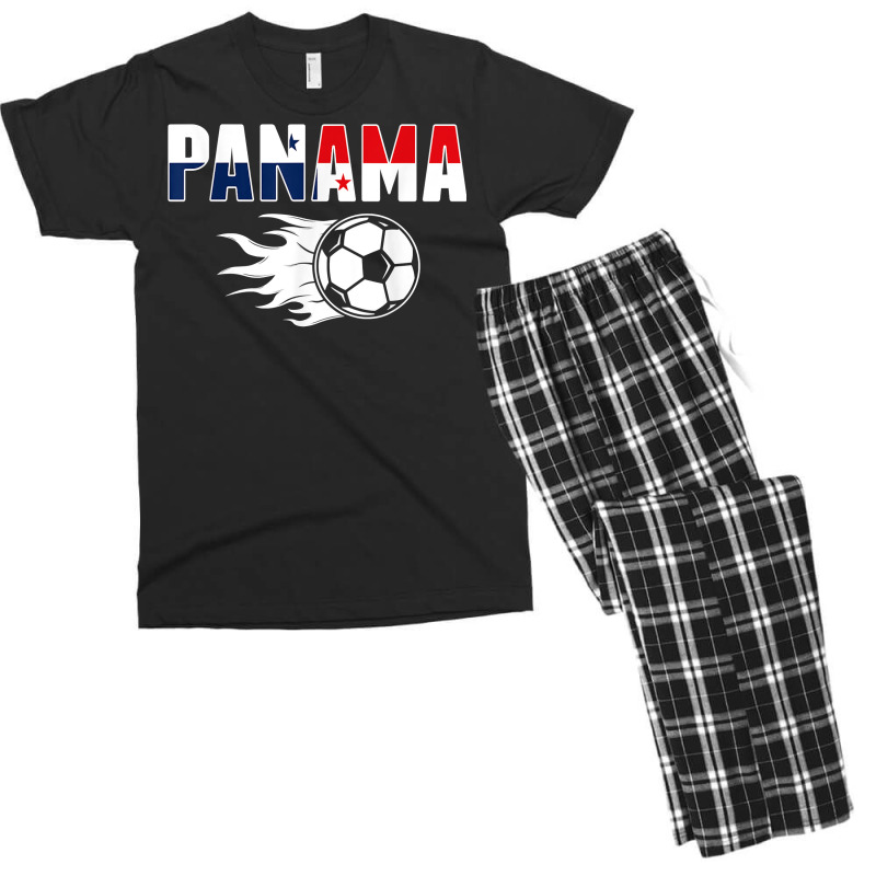 Proud Panama Soccer Fans Jersey   Panamanian Football Lovers T Shirt Men's T-shirt Pajama Set by TappanSajan | Artistshot