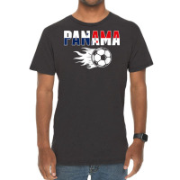 Proud Panama Soccer Fans Jersey   Panamanian Football Lovers T Shirt Vintage T-shirt | Artistshot