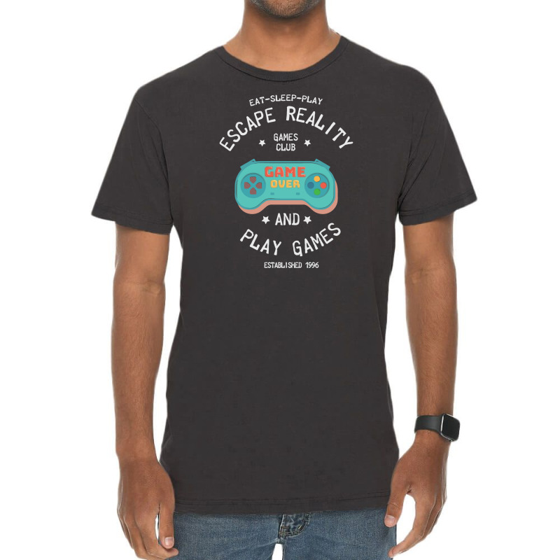 Game Over Lets Play Again Vintage T-Shirt by cagurdenny | Artistshot