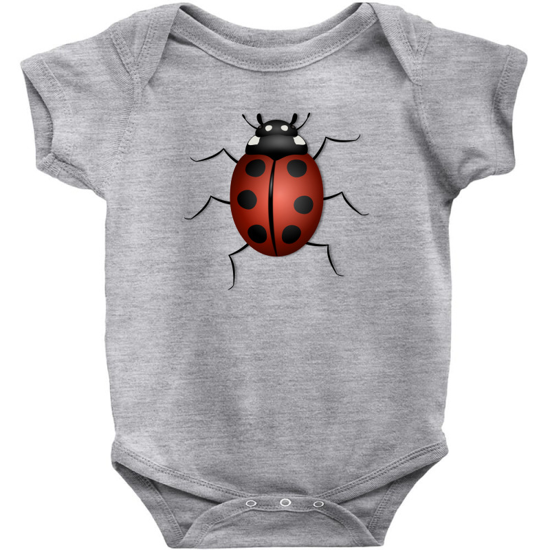 Ladybug Baby Bodysuit by vasu4christ | Artistshot