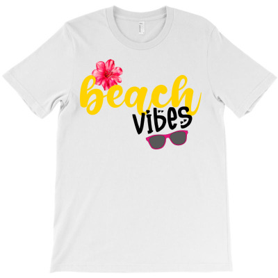 Summer Beach Salty Beach Summer Shirt Beach Babe Beach Vibes1 T-shirt Designed By Zeyneb Ela
