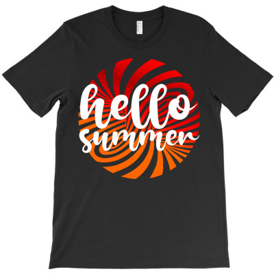 Summer Beach Salty Beach Summer Shirt Beach Babe Hello Summer 5 T-shirt Designed By Zeyneb Ela