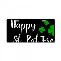 Happy St. Pat Trex Day Dinosaur St. Patrick's Day License Plate | Artistshot