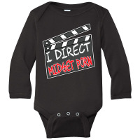 I Direct Midget Porn Long Sleeve Baby Bodysuit | Artistshot