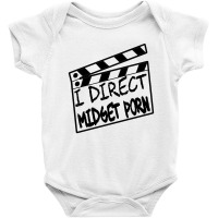 I Direct Midget Porn Baby Bodysuit | Artistshot