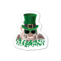 Sasquatch St. Patrick's Day Sticker | Artistshot