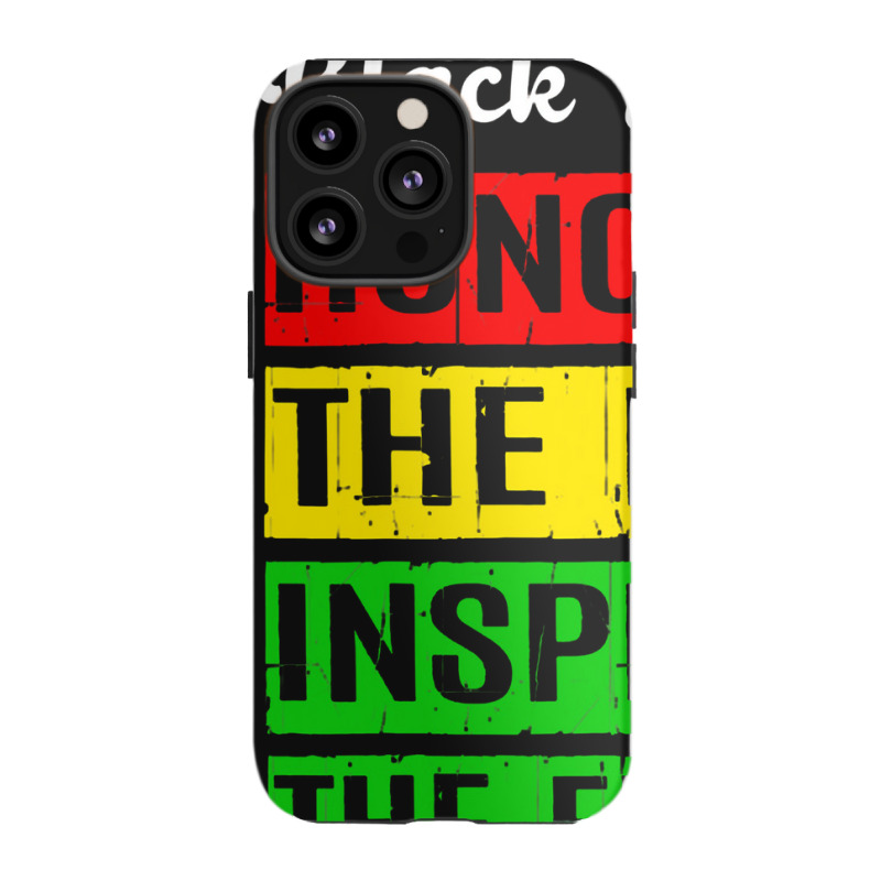 Honoring The Past Inspiring The Future Black History Month iPhone 13 Pro Case by atunnasalam | Artistshot