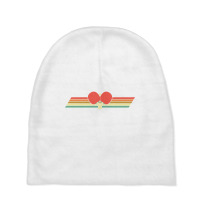 Retro Table Tennis   Vintage Ping Pong Pullover Hoodie Baby Beanies | Artistshot