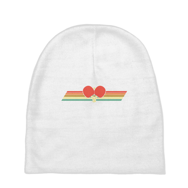 Retro Table Tennis   Vintage Ping Pong Pullover Hoodie Baby Beanies by longduong89 | Artistshot