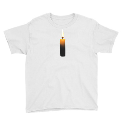 Romintic Candle T-shirts Youth Tee Designed By Junaidk