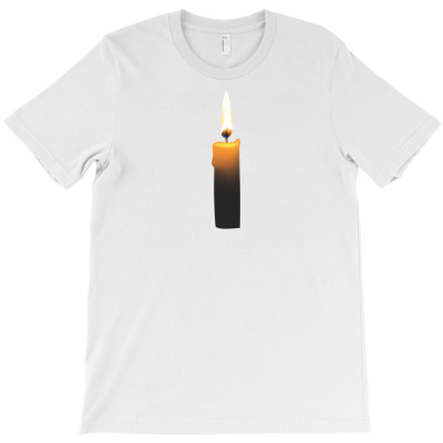 Romintic Candle T-shirts T-shirt Designed By Junaidk