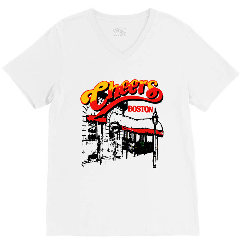 Cheers V-neck Tee | Artistshot