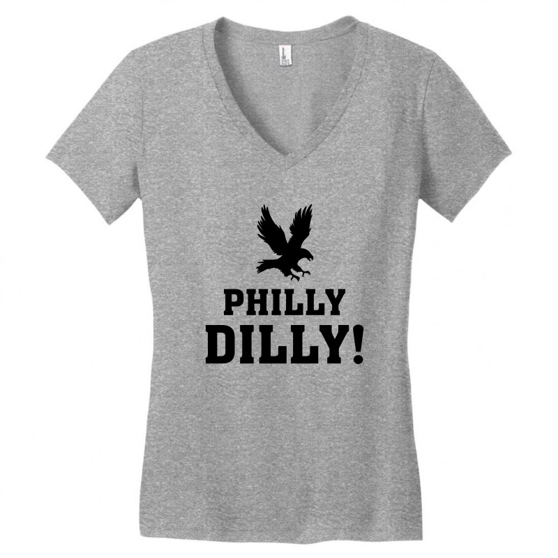 Philly Dilly Women's V-Neck T-Shirt by tshiart | Artistshot