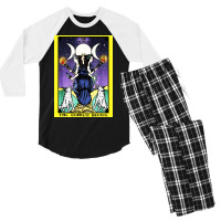 The Goddess Hecate Tarot Card Men's 3/4 Sleeve Pajama Set | Artistshot