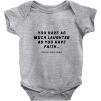 Martin Luther Quote Baby Bodysuit | Artistshot