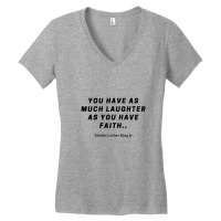 Martin Luther Quote Women's V-neck T-shirt | Artistshot