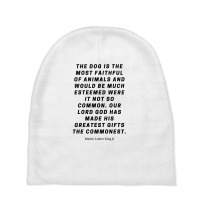 Martin Luther Quote Baby Beanies | Artistshot