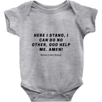 Martin Luther Quote Baby Bodysuit | Artistshot