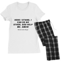 Martin Luther Quote Women's Pajamas Set | Artistshot