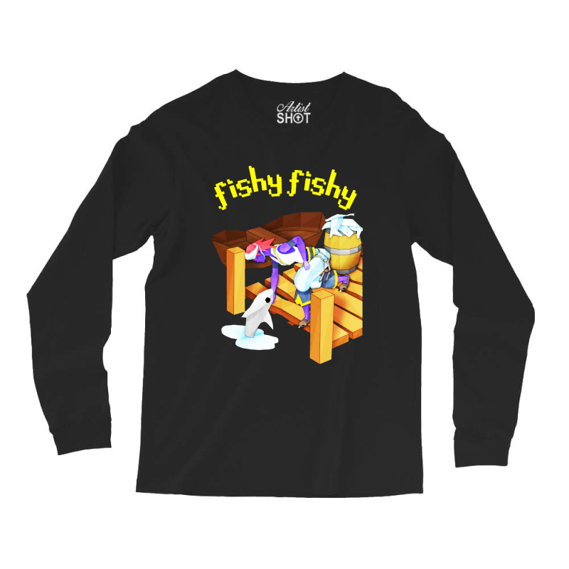 Fishy Fishy! Crewneck Long Sleeve Shirts | Artistshot