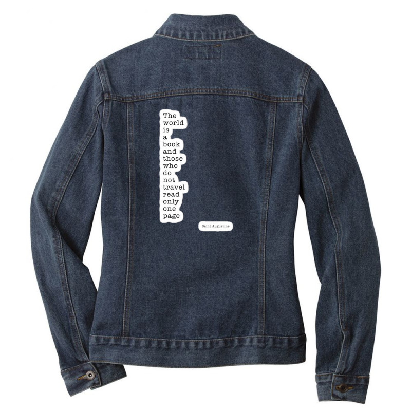 Everything Is Absolutely Completely Totally Under Control 51189663 Ladies Denim Jacket by zuwita55 | Artistshot