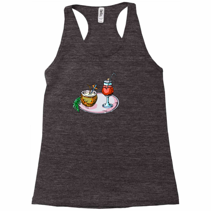 Summer Cocktail Racerback Tank by ŞEN | Artistshot