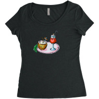 Summer Cocktail Women's Triblend Scoop T-shirt | Artistshot