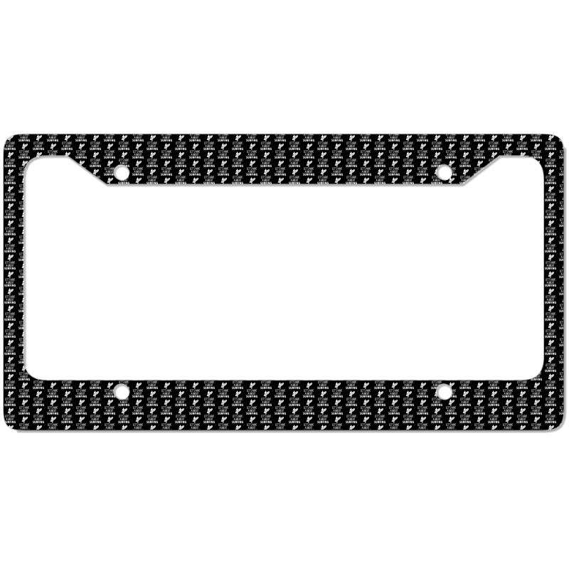 Lets Have A Great Surfing License Plate Frame | Artistshot