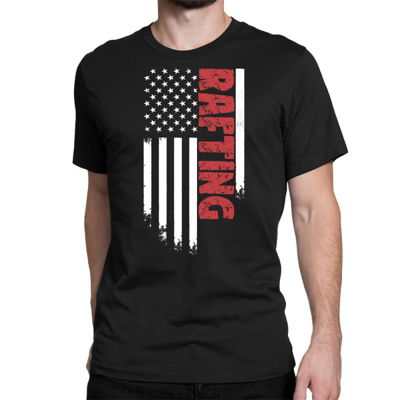 Rafting American Usa Flag | Adventure Rafting Classic T-shirt | Artistshot