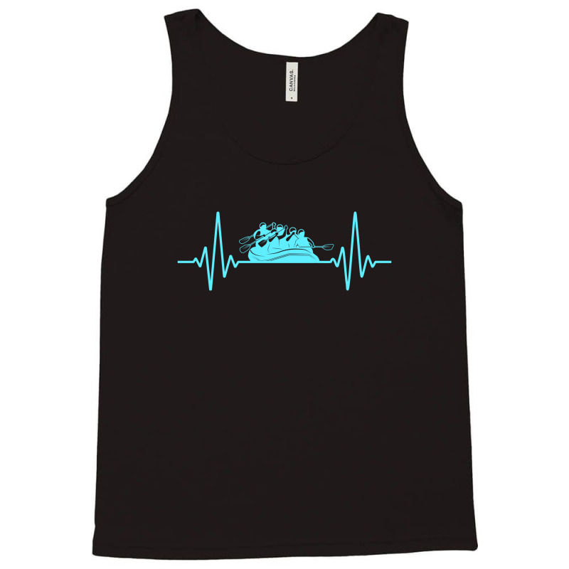 Rafting Heartbeat | Adventure Rafting Tank Top | Artistshot