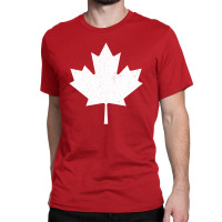 Maple Leaf Grunge Classic T-shirt | Artistshot