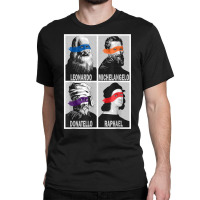 Renaissance Ninja Artists Poster Style Pop Art T Shirt Classic T-shirt | Artistshot