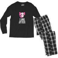 I Like Axolotls And Maybe Like 3 People Baby Axolotl Men's Long Sleeve Pajama Set | Artistshot