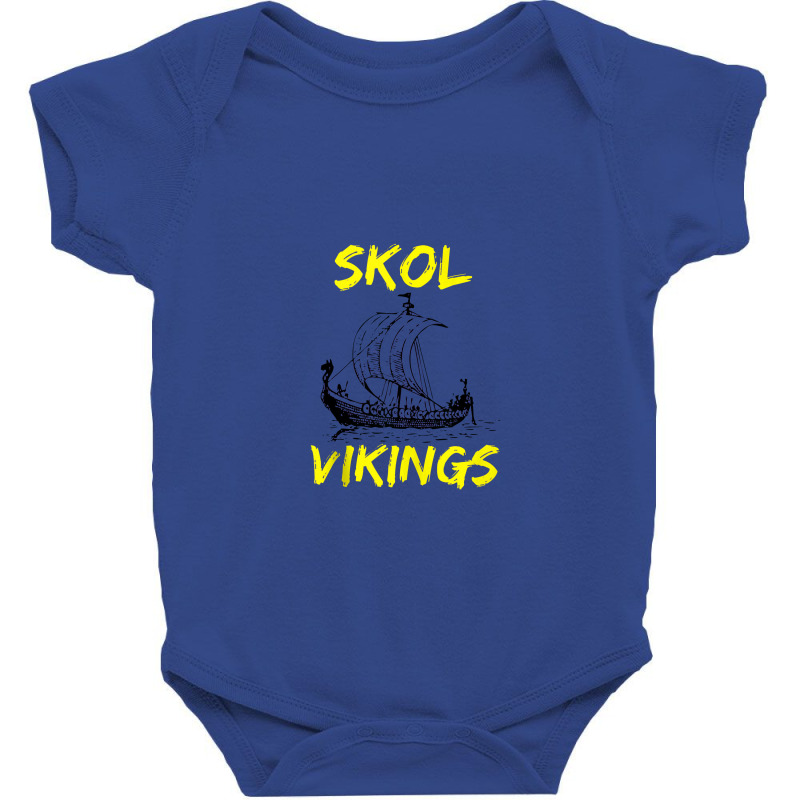 Skol Vikings Minnesota Shirt Baby Bodysuit | Artistshot