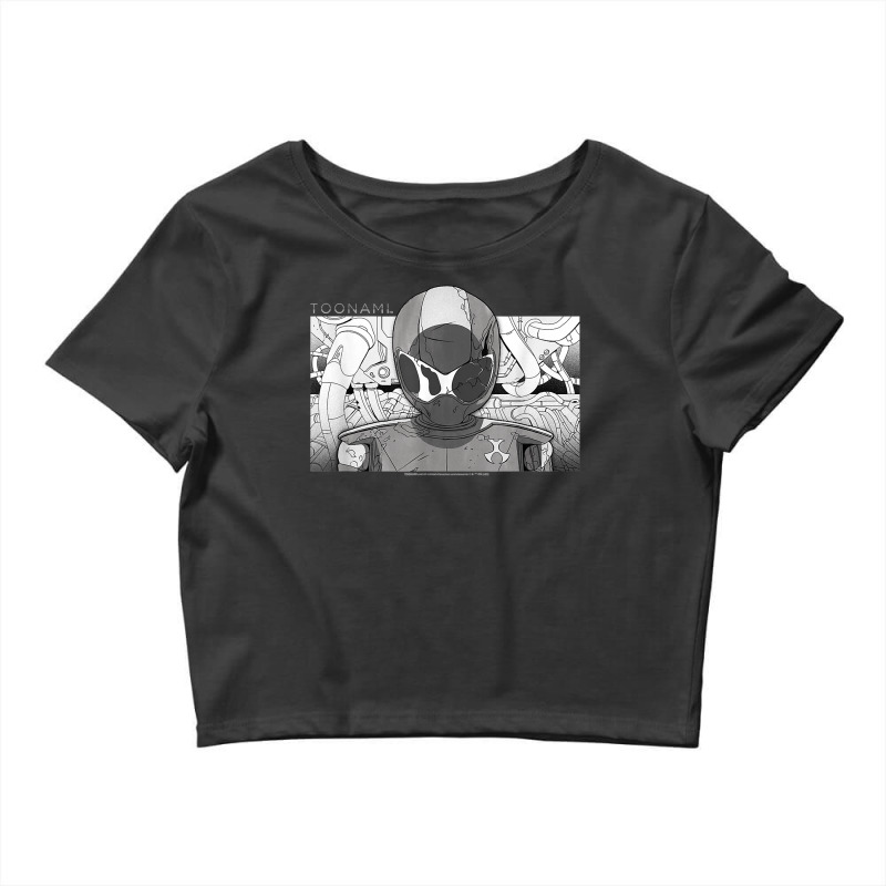 Toonami T.o.m. Tubes T Shirt Crop Top by BeanblossomSheldon | Artistshot