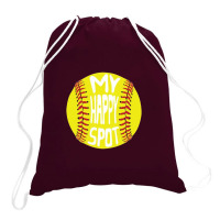 People's Republic Of Burlington Softball Drawstring Bags | Artistshot