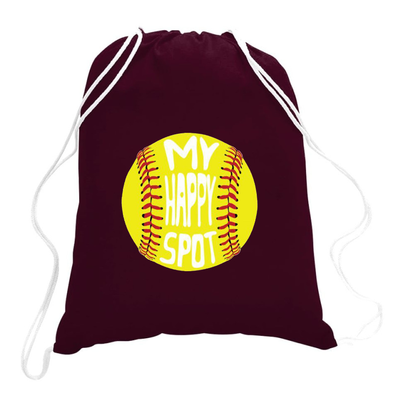 People's Republic Of Burlington Softball Drawstring Bags | Artistshot