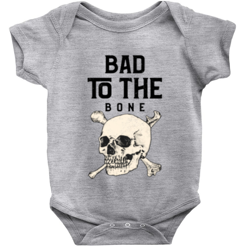 Skull Bxd To The Bone Baby Bodysuit | Artistshot