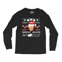 Make Christams Great Agaian Trump Gift For Trump Long Sleeve Shirts | Artistshot